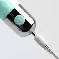 10-Speed USB Recharging Silicone Vibrator 3.8 Inches Green